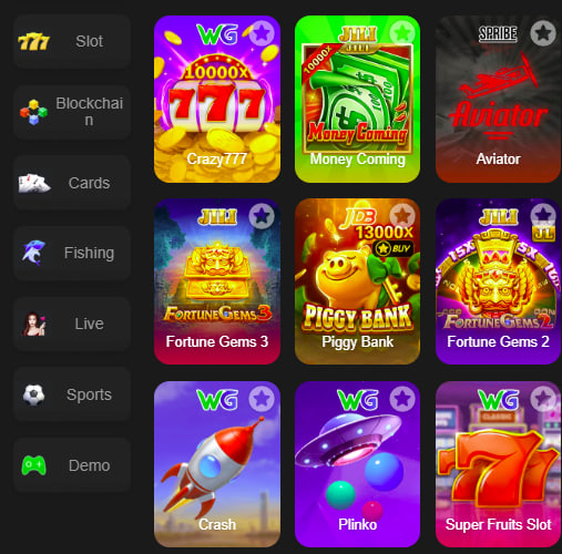 Main screen of PKR99 game page for PK players