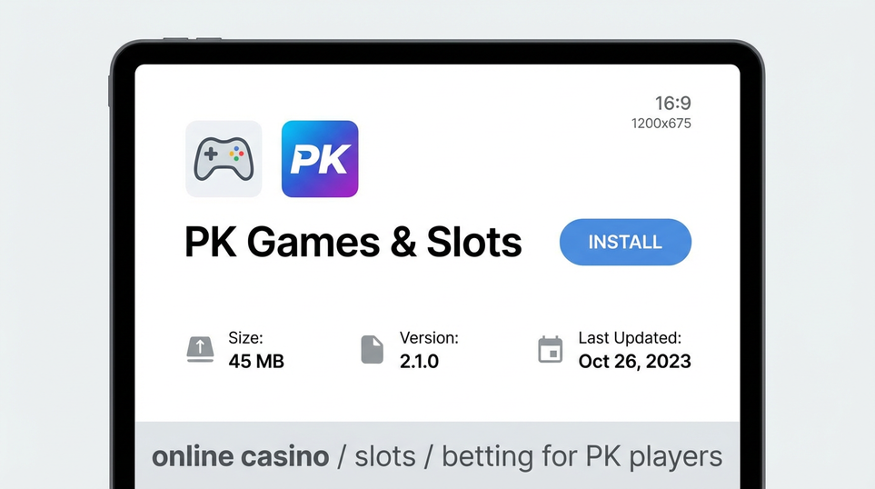 Game list for PKR99 gameapk section