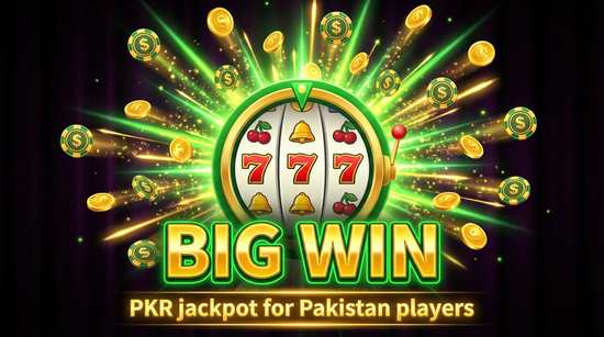 Big win animation on PKR99 slot game